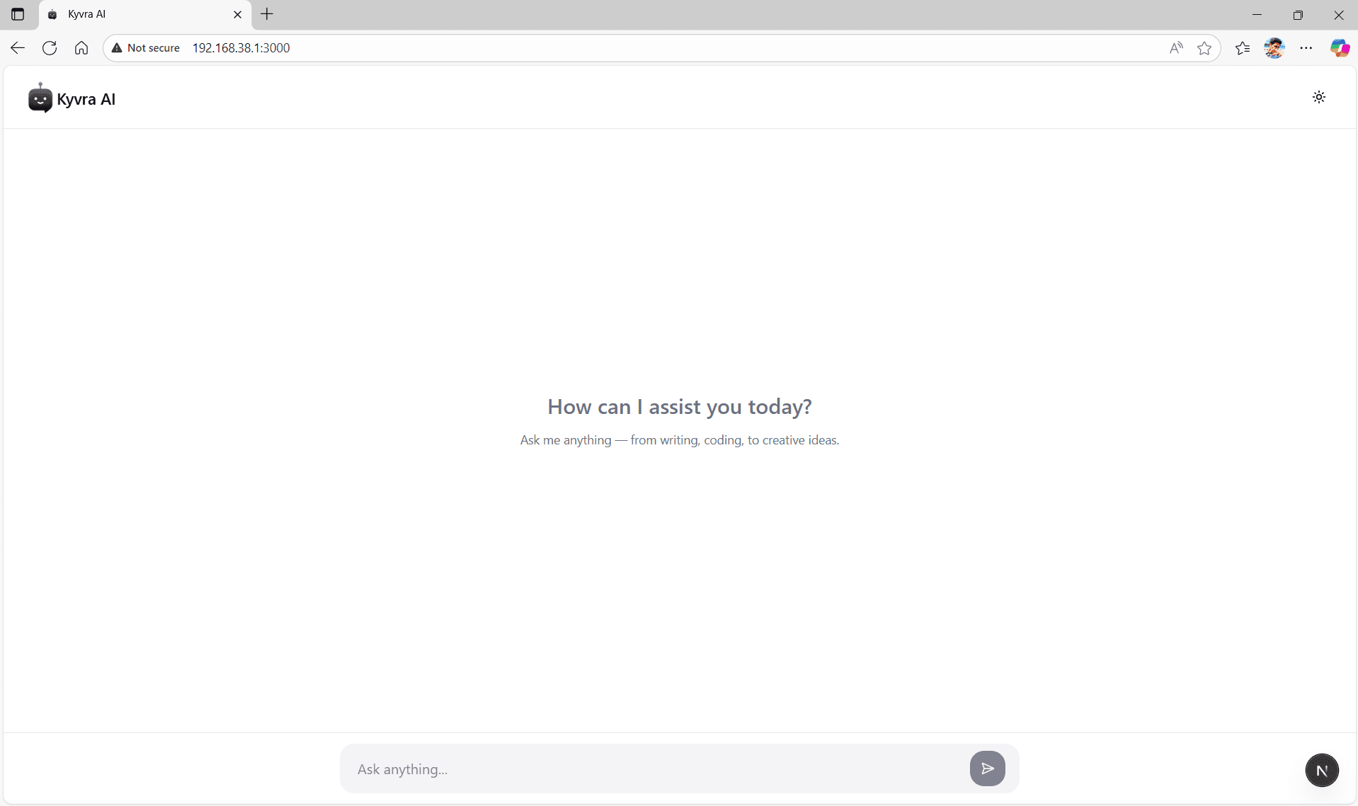 Kyvra Chatbot AI