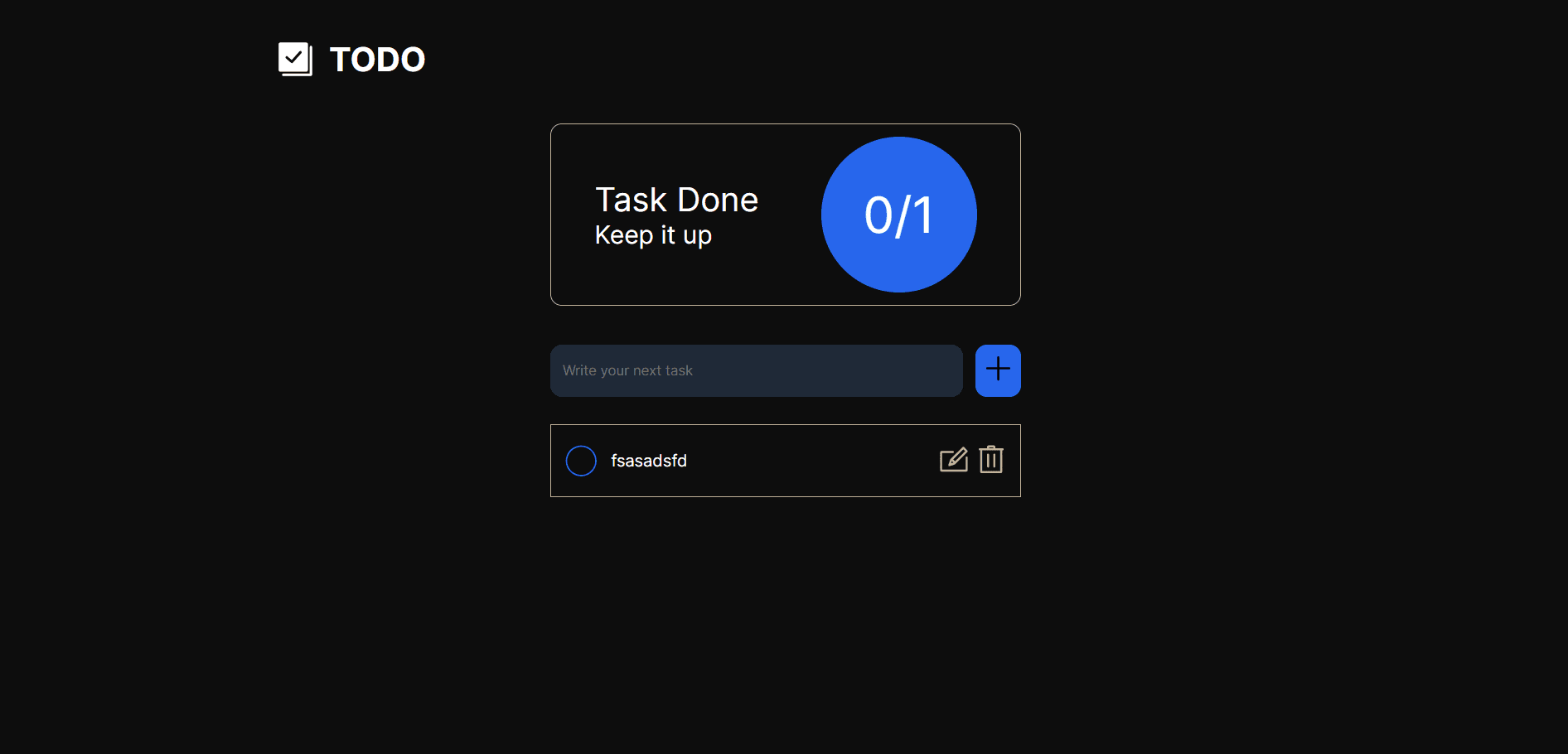 Todo App
